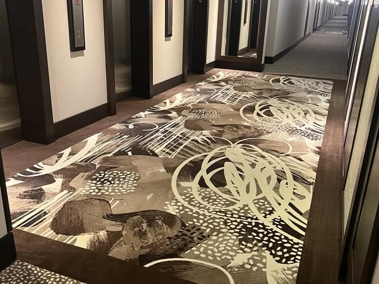 condominium hallway carpet